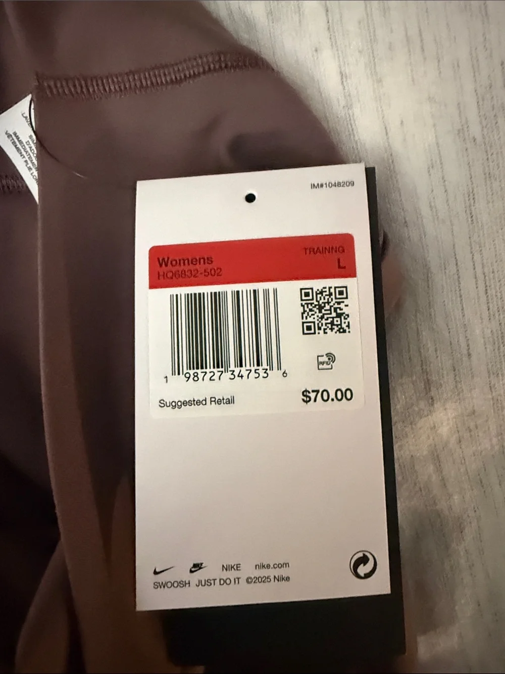 NWT! Nike Universa Women's High-Waisted 5